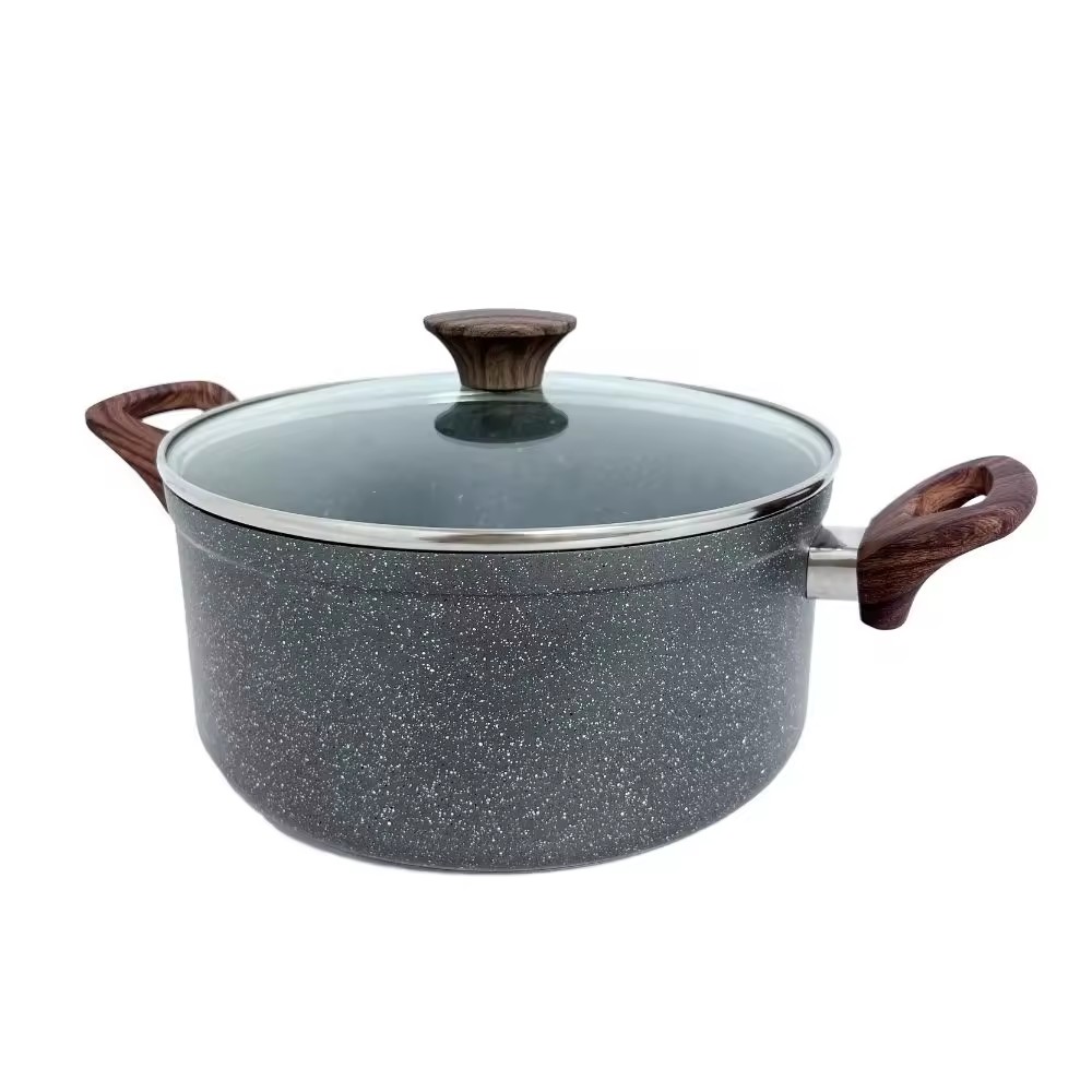 ราคาดีอลูมิเนียมปลอมแปลงอุปกรณ์ครัวไม่ติดชุดเครื่องครัวชุดหม้อทำอาหารชุดเครื่องครัว